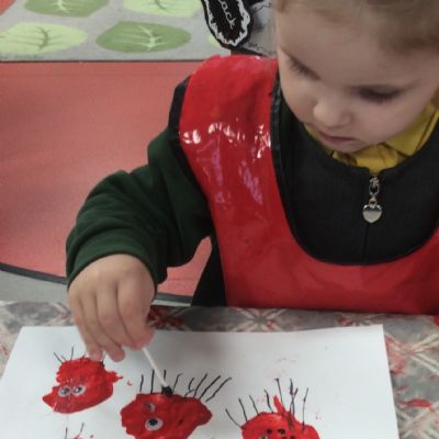 'The ladybird saw and the ladybird heard ....' - Julia Donaldson