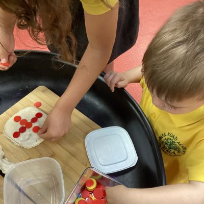 Fine Motor Fun - Create the Flag