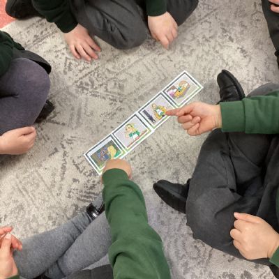 Story sequencing and talk time - What do you notice? 