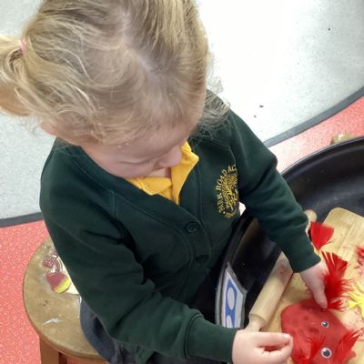 Playdough Little Red Hen 