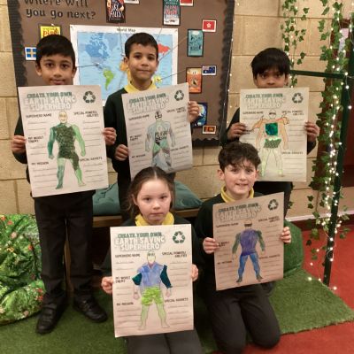 Recycling Superheroes
