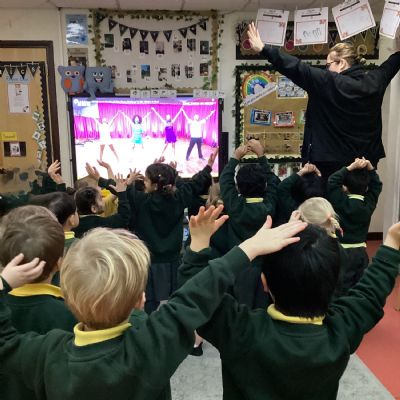 Learning the 'Challenge 25' steps for BBC Children in Need 2025