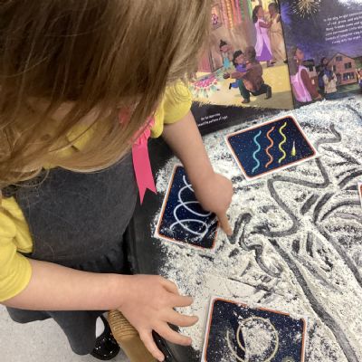 Firework mark making