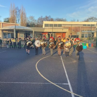 Greek Warfare Art Day