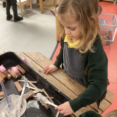 Can you build a house of bricks for the pigs? 