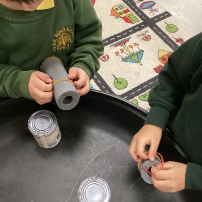 Stretch and Pull - Fine motor fun 