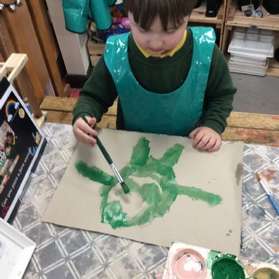 Can you paint a character?