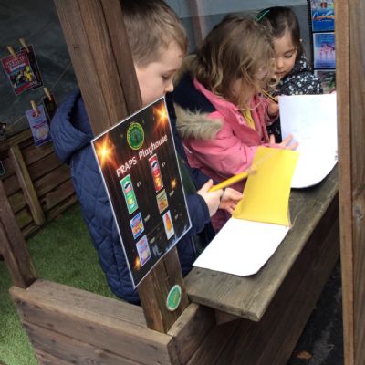 Who will visit the theatre today? 