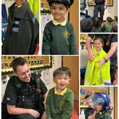Thank you PC Fenwick for coming to visit us