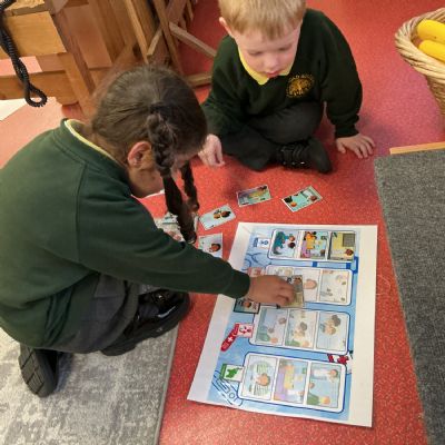 Can you recall what happened in our class story? 