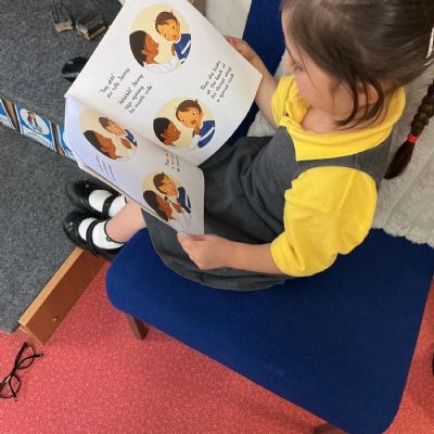 Diving in to our class book 