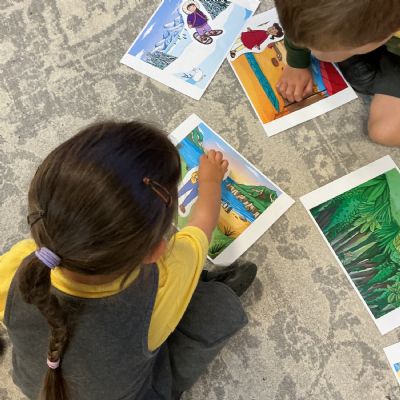 Where did do the characters live? How can you tell? - Exploring weather and our earth 